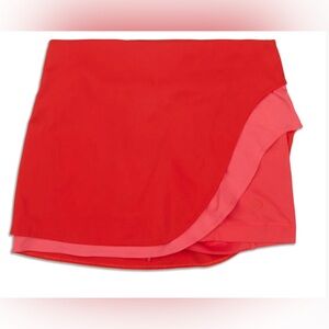 Lululemon Asymmetrical Layered High-Rise Tennis Skirt